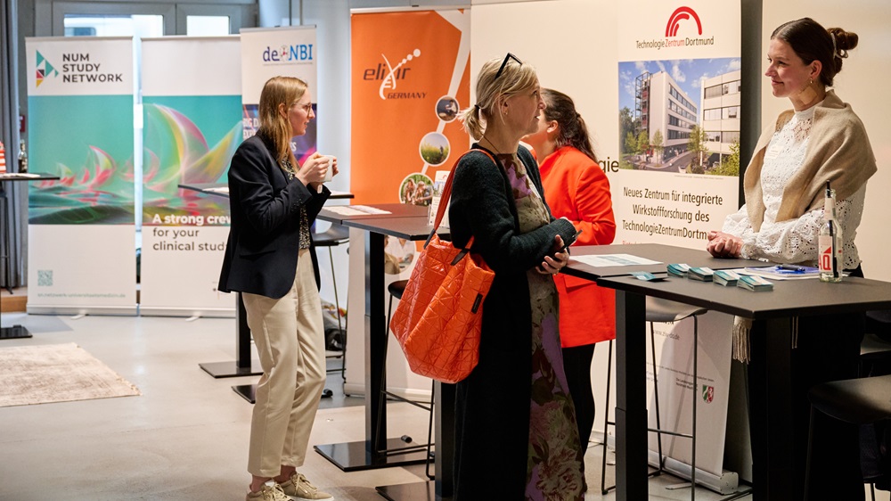 Ein Blick in die Ausstellung bei der Clusterkonferenz 2026 