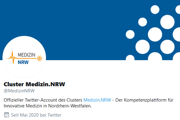 Medizin.NRW bei Twitter